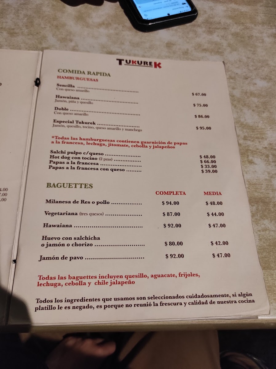 Café Tukurek Menu - Image 5